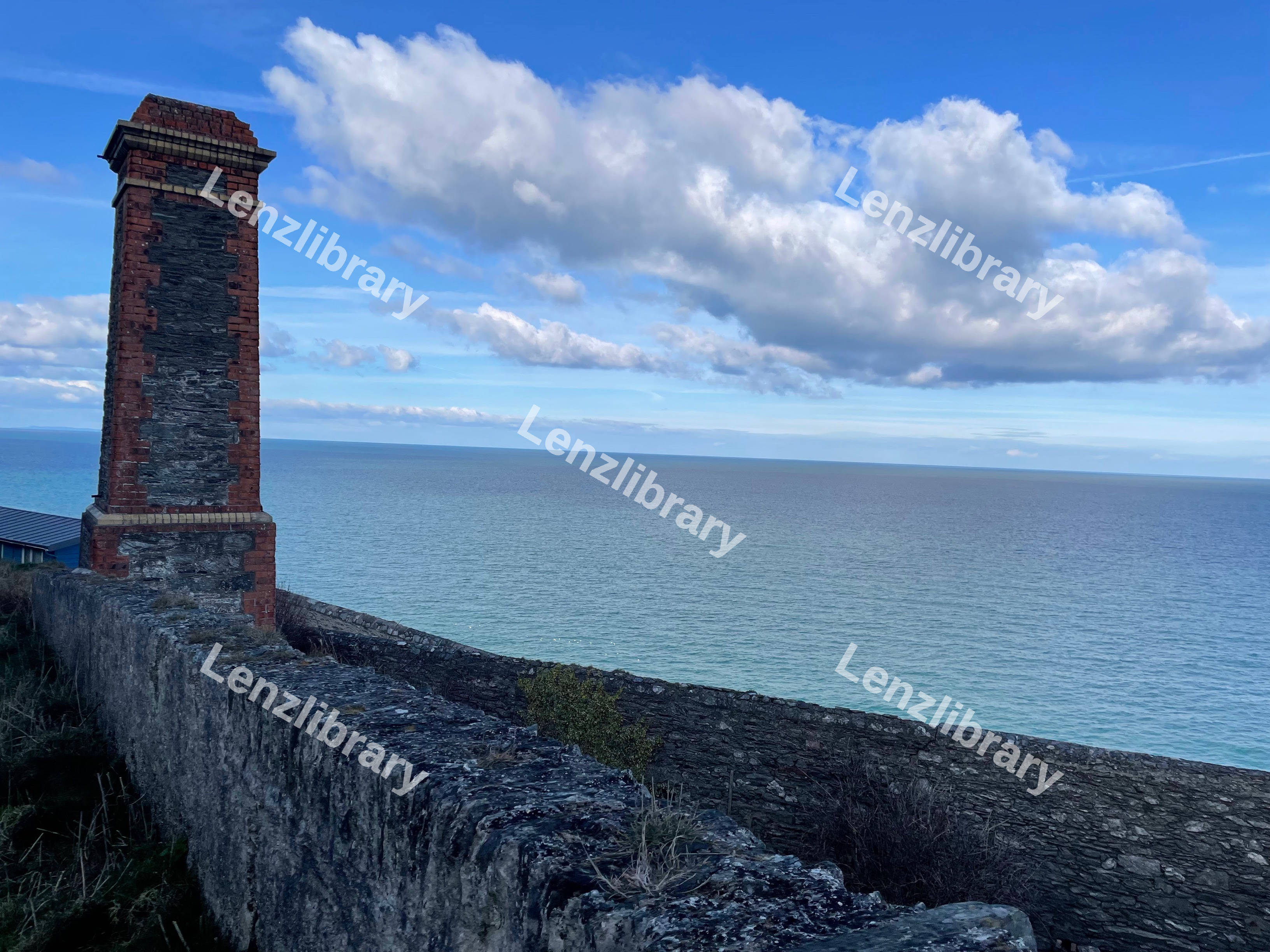 Wall Next To Beautiful Sea